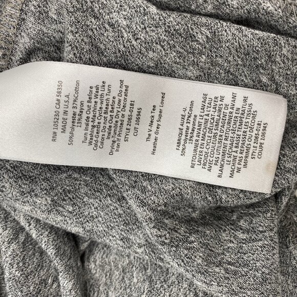 Current Elliott V Neck Soft Super Loved T Shirt Size 1 Small - Picture 9 of 10